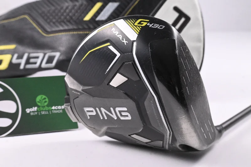 Ping G430 Max Driver / 9 Degree / Stiff Flex Ping Alta CB Black 55 Shaft