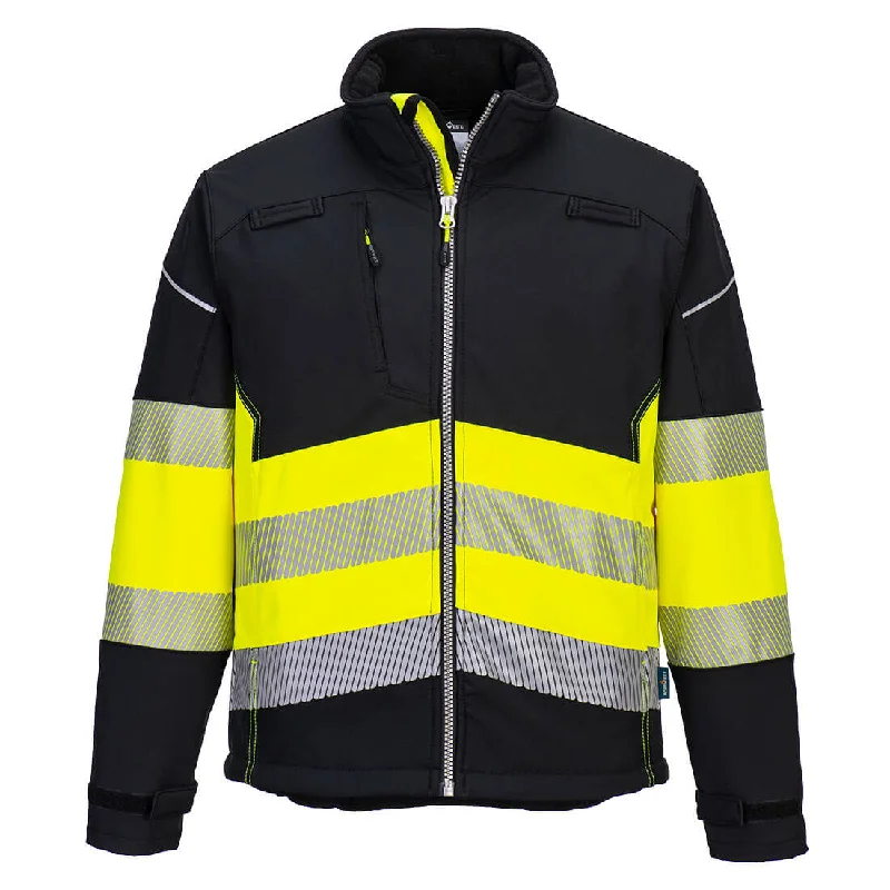 PW3 Hi-Vis Class 1 Softshell Jacket