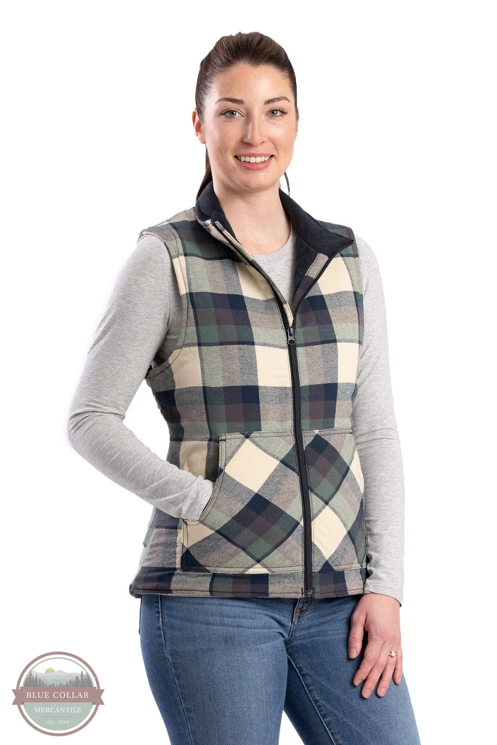 Insulated Flannel Vest WV16