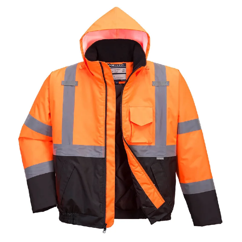 Hi-Vis Two Tone Bomber Jacket