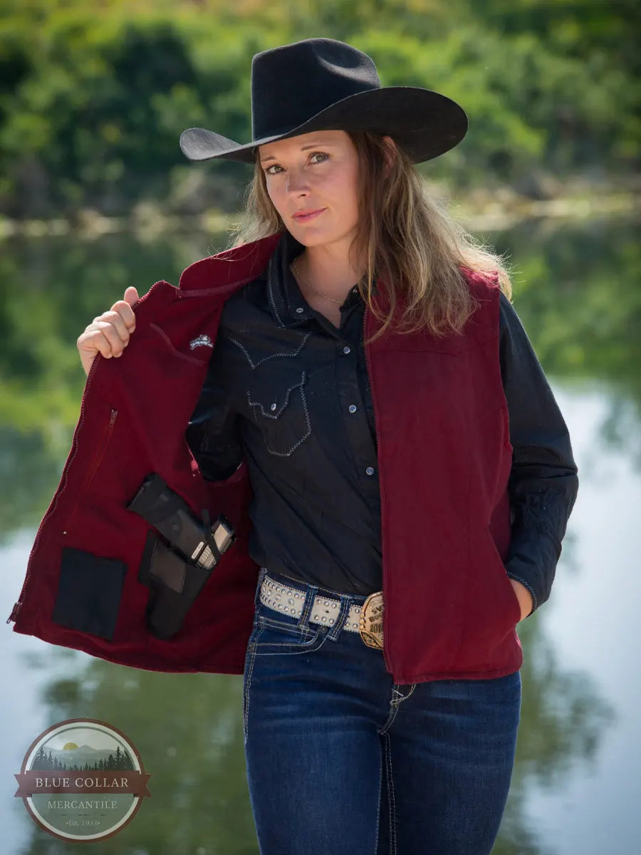 Cranberry Calamity Concealed Carry Vest