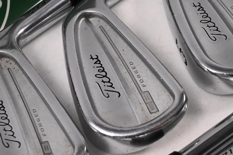 Titleist 714 CB Irons / 3-PW / X-Flex Steel Shafts / No Shaft Bands