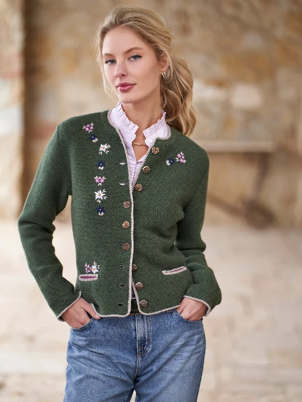 Liesl Vintage Embroidered Cardigan