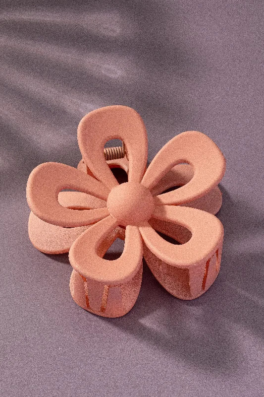 Matte Flower Clip