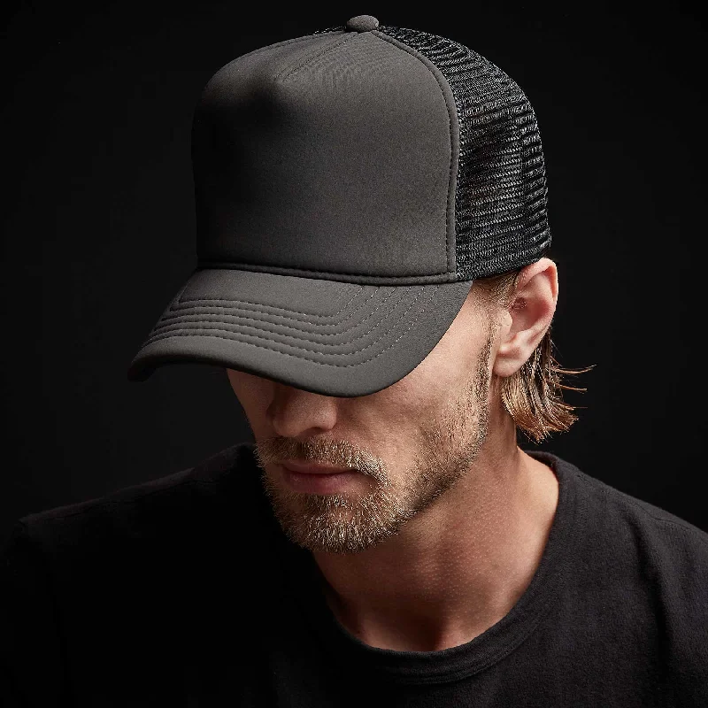 Scuba Trucker Hat - Carbon Grey