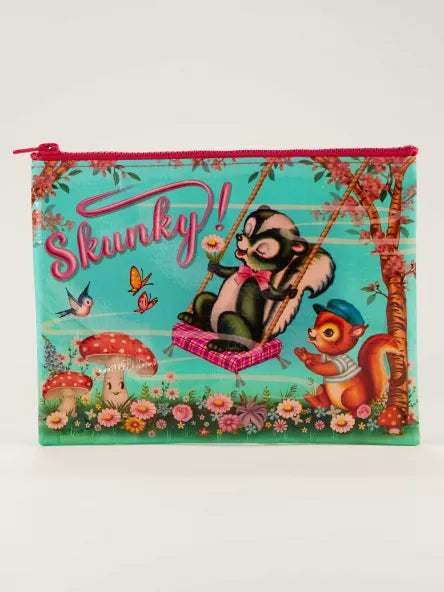 Skunky Zipper Pouch