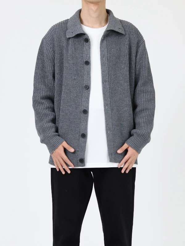 Button-down Knitted Cardigan