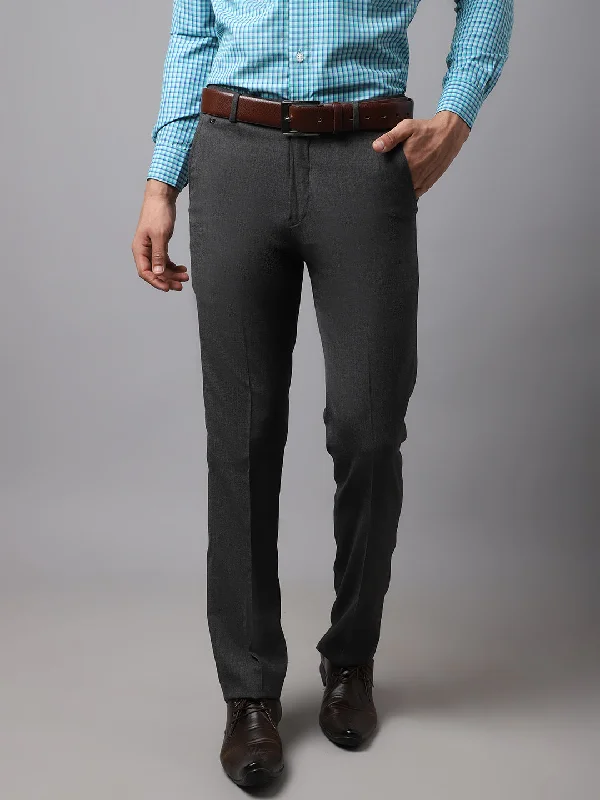 Mens Dark Grey Trouser