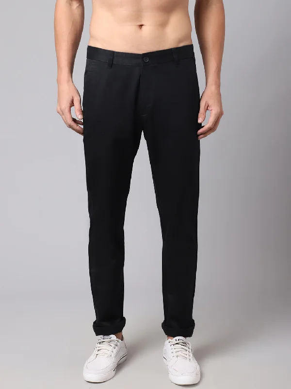 Mens Black Trouser