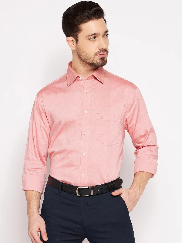 Mens Peach Shirt