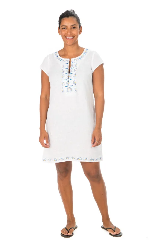 Rachel Dress - White