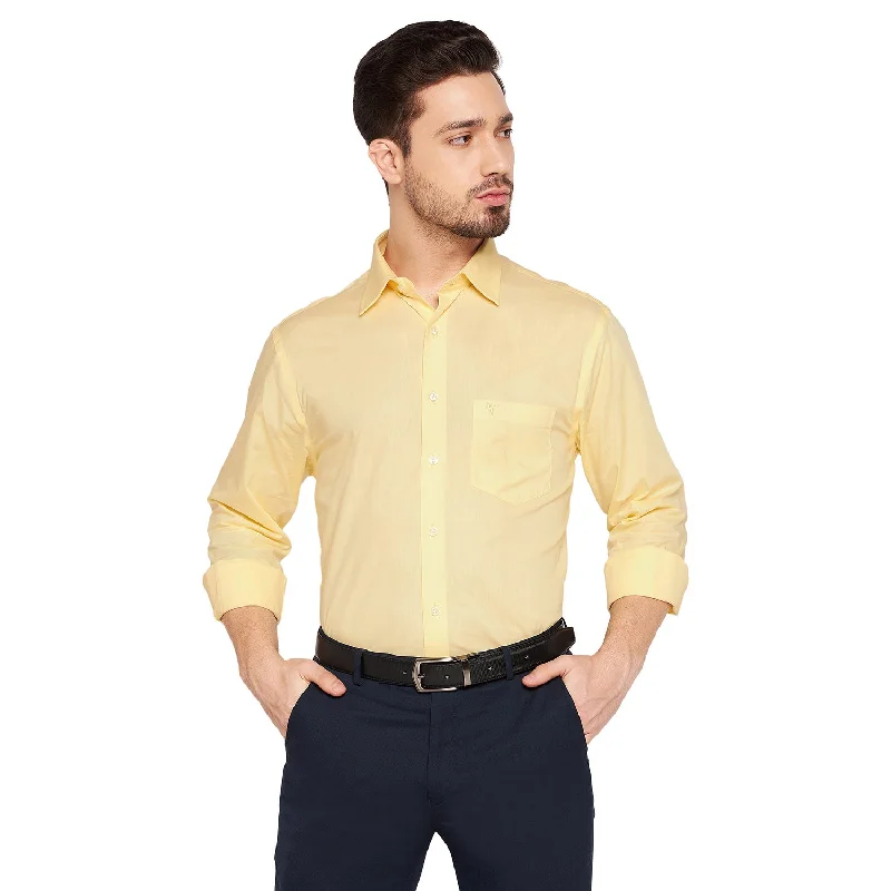 Mens Yellow Shirt