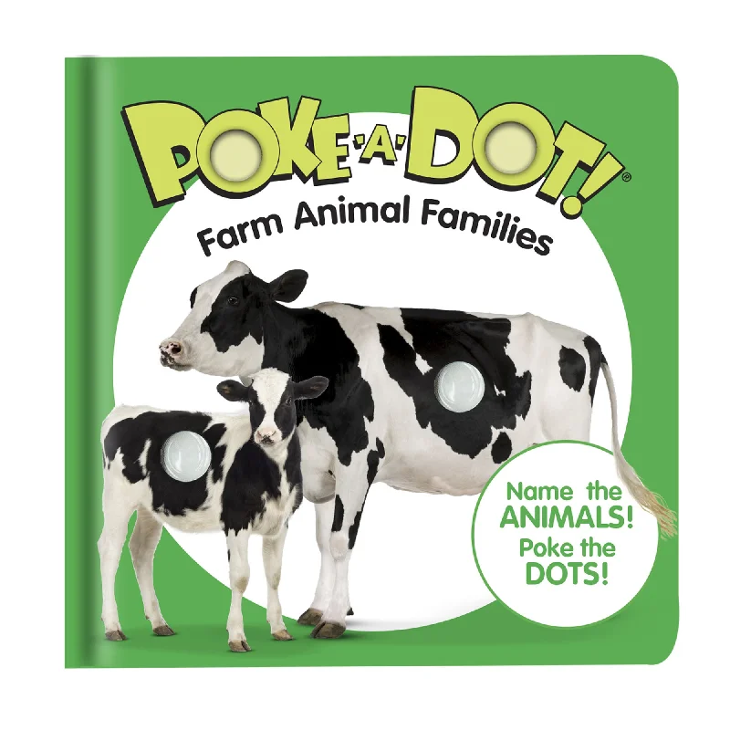 Poke-A-Dot Farm Animal Families Book