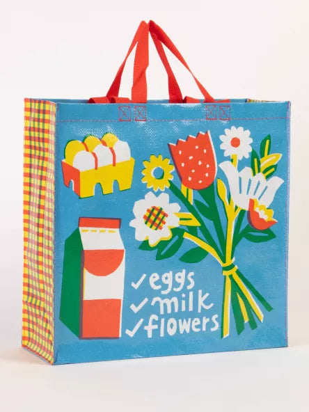 Eggs, Milk, Flowers Shopper