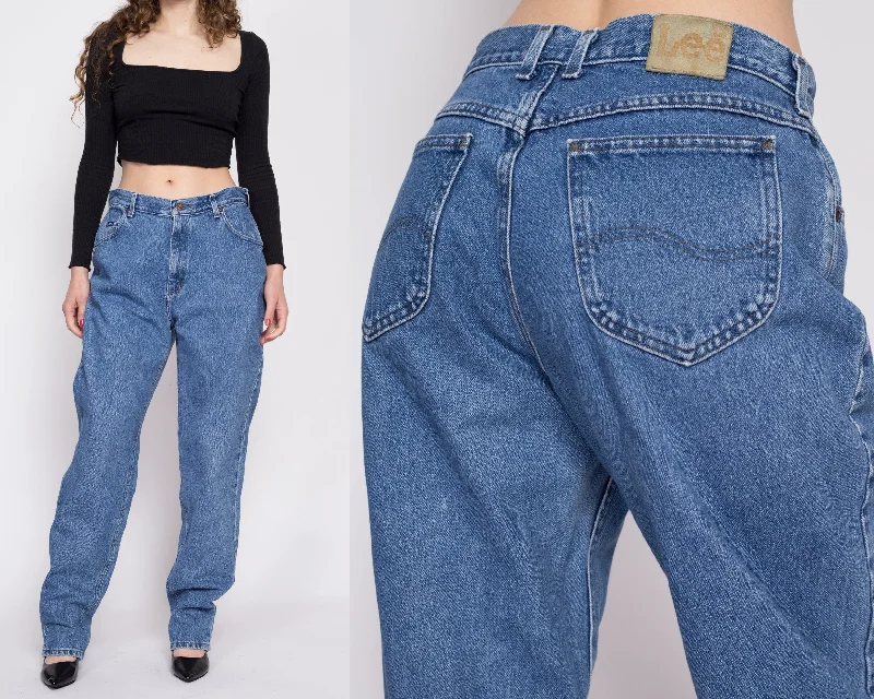 80s Lee High Waisted Mom Jeans - Large Tall, 32"