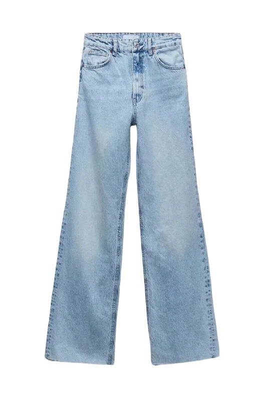 'Charlotte' High-Waist Wide Leg Jeans (4 Colors)