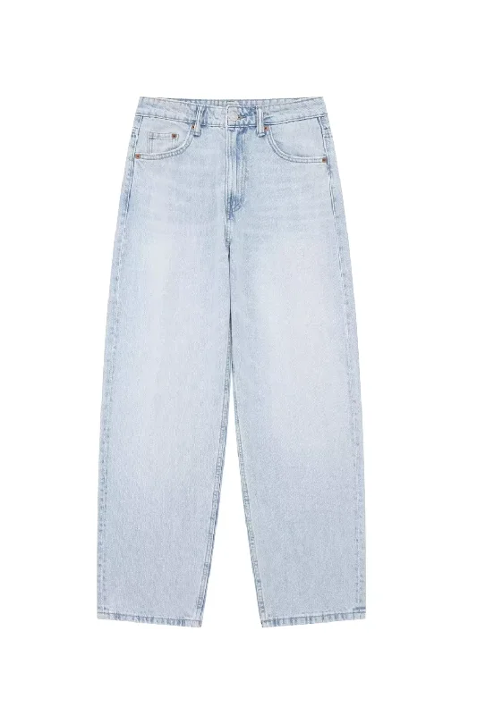 'Chloe' Mid-waist Balloon Denim Jeans (2 Colors)