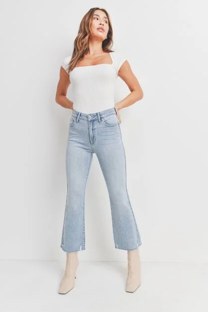 Crop Flare Jeans