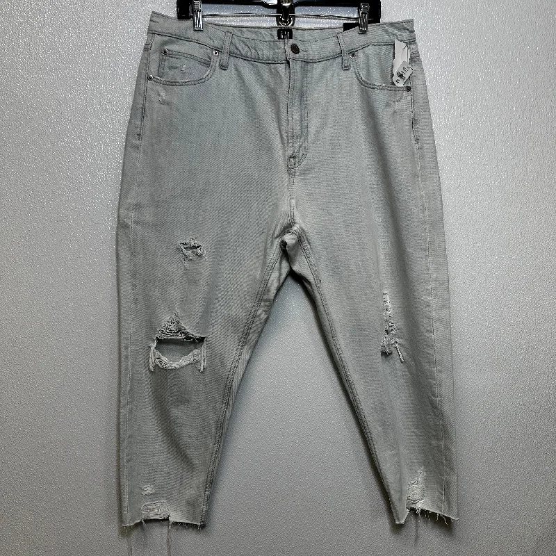 Denim Jeans Relaxed/boyfriend Gap, Size 16