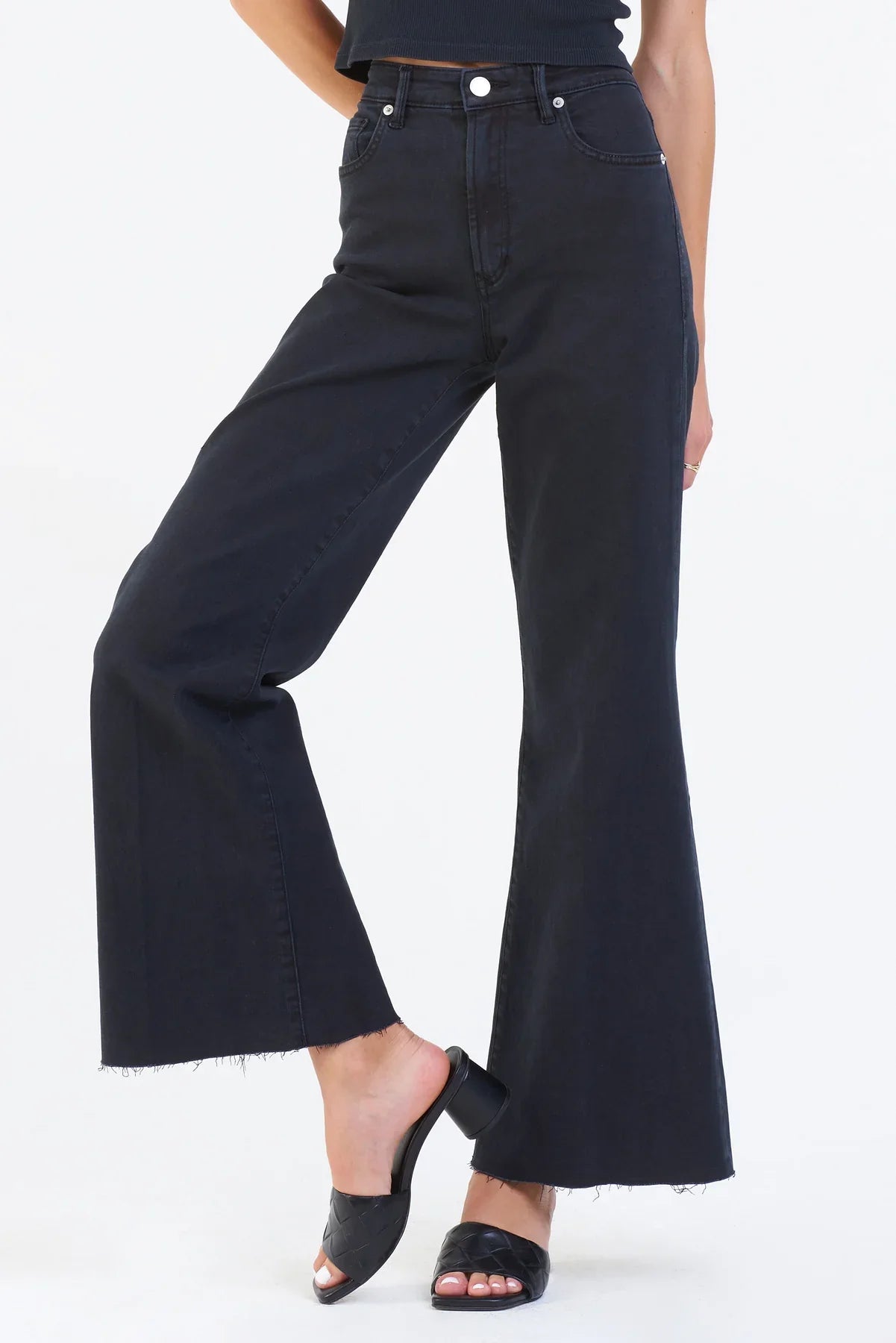 Fiona High Rise Wide Leg Jeans