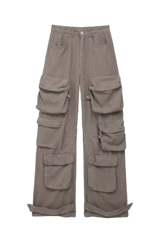 'Fiona' Multi-Pocket Cargo Pants