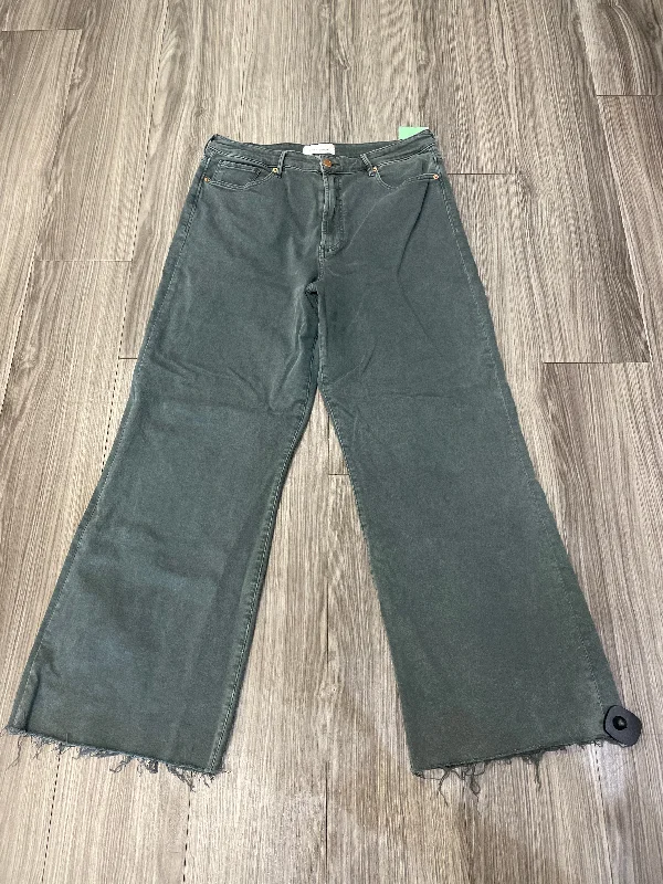 Green Jeans Wide Leg Dear John, Size 10