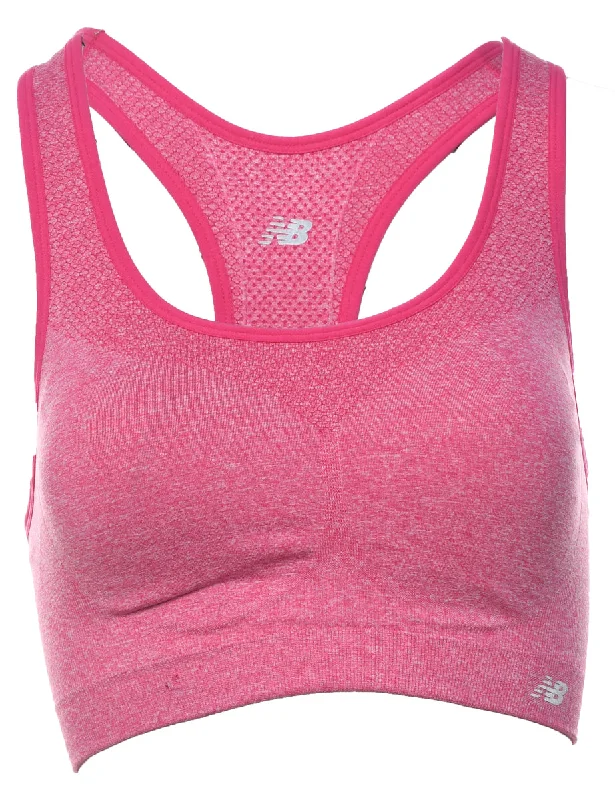 New Balance Pink Sports Bra - M