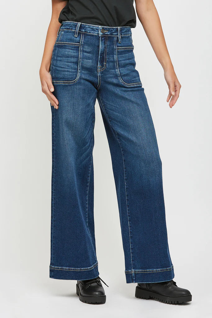 Nori Pocket Wide Leg Jean