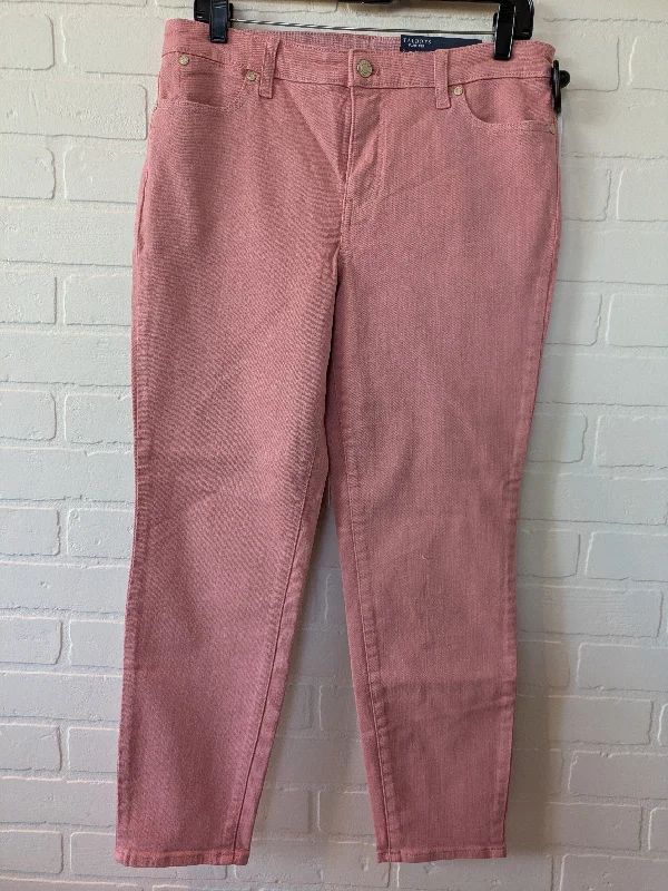 Pink Denim Jeans Skinny Talbots, Size 10petite