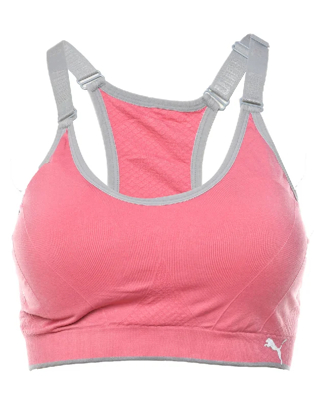 Puma Pink Sports Bra - S