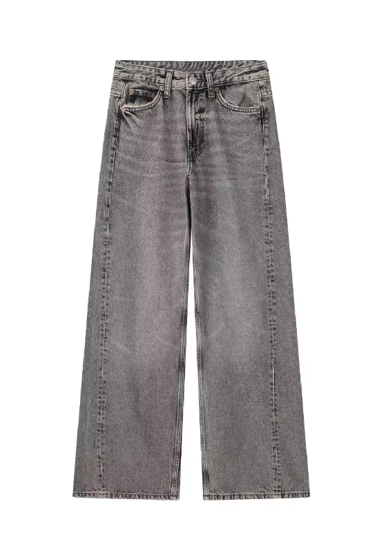 'Rebecca' Wide-Leg Washed Jeans (4 Colors)