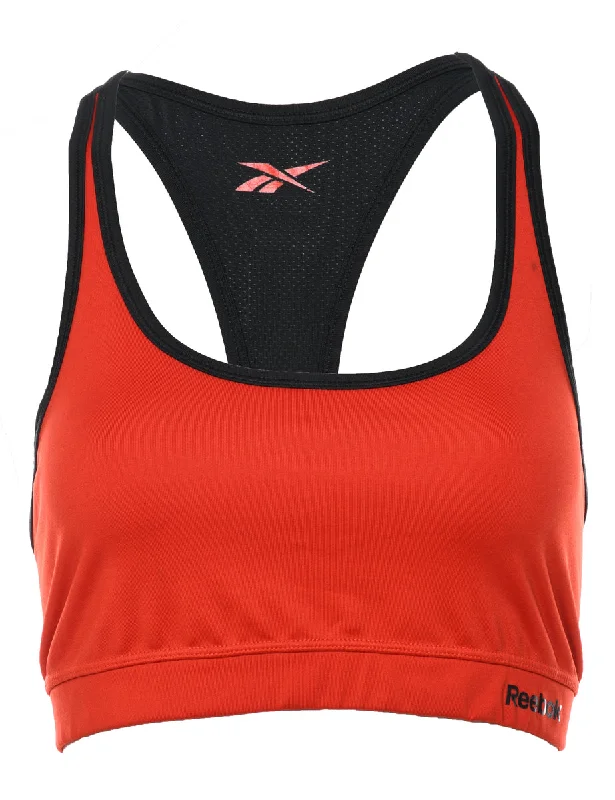 Reebok Red Sports Bra - S