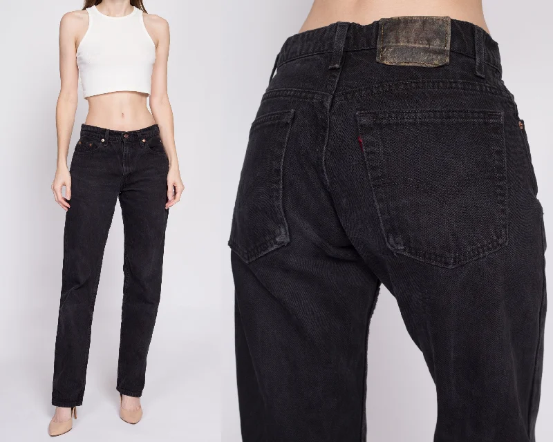 Vintage Levis Black Unisex Jeans - 30" Waist