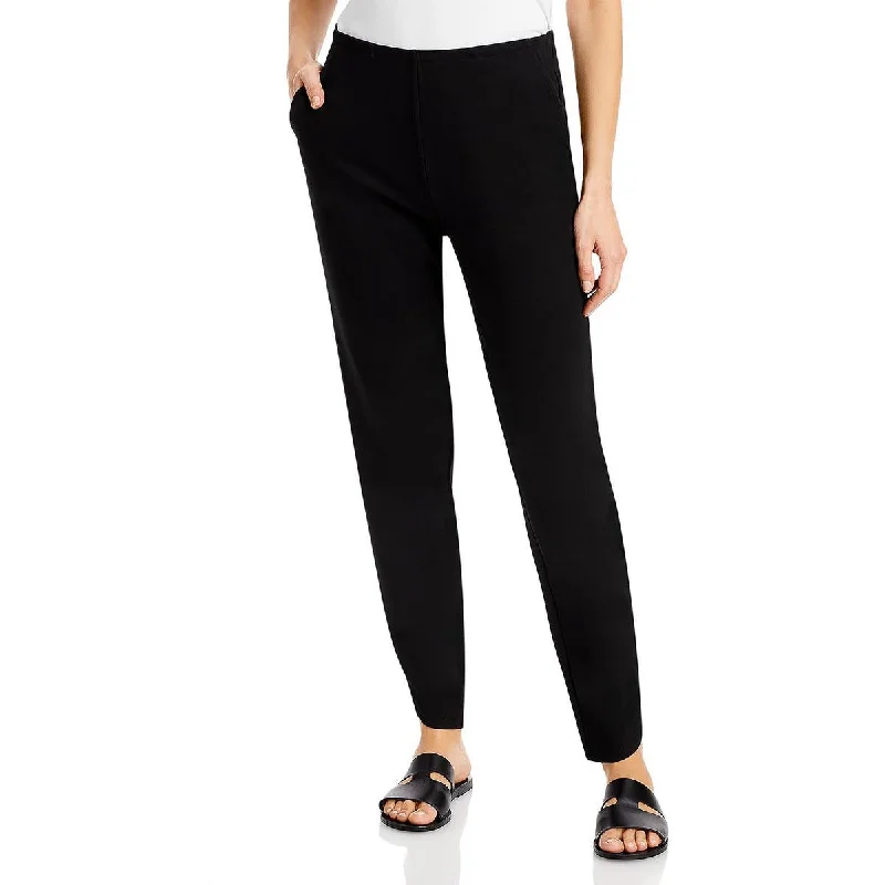 &BASICS Womens Tulip Hem Pocket Skinny Pants