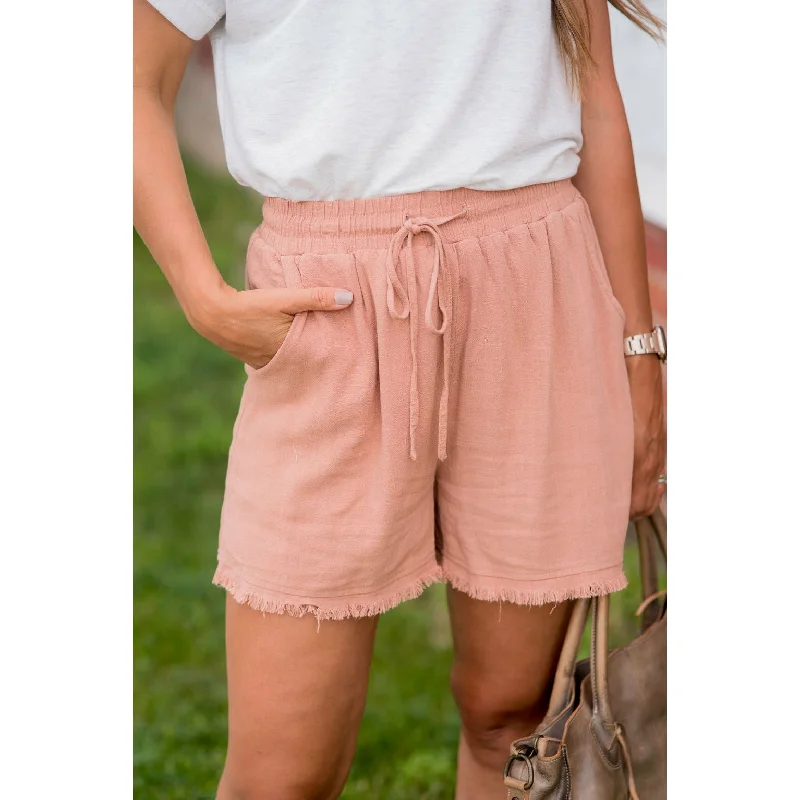 Fringe Bottom Shorts