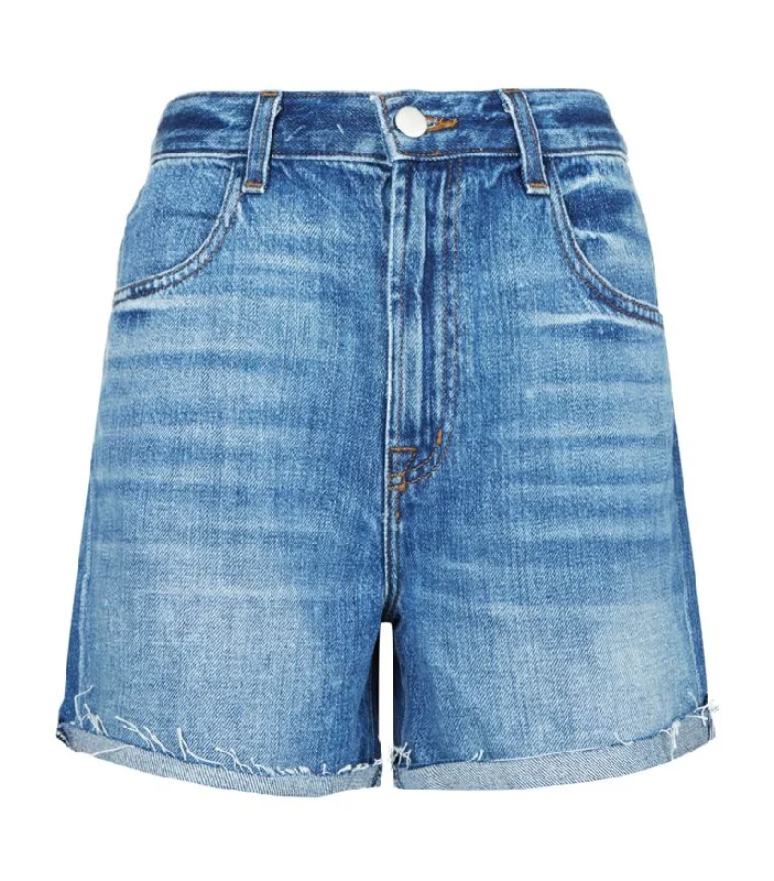 J Brand Joan High Rise Denim Shorts