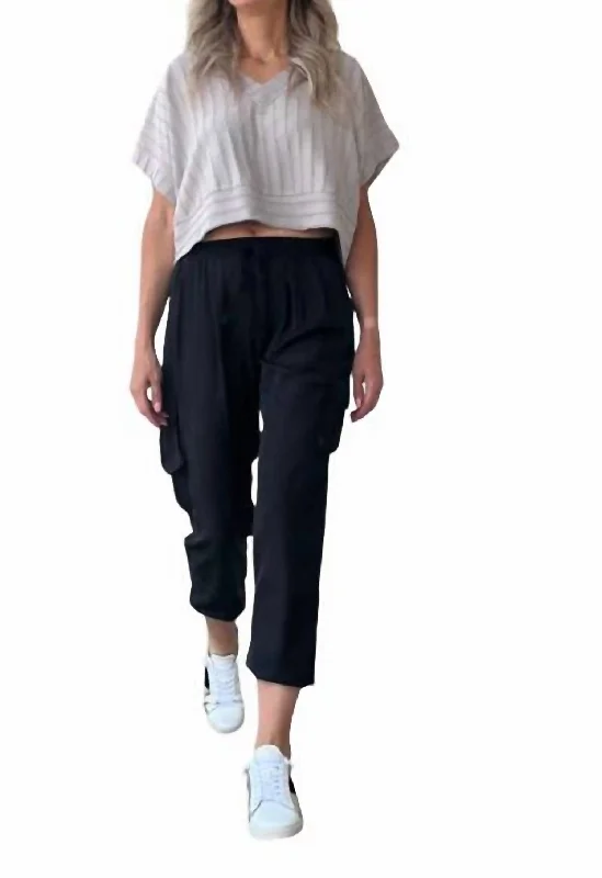 Milo Jogger Pant In Black