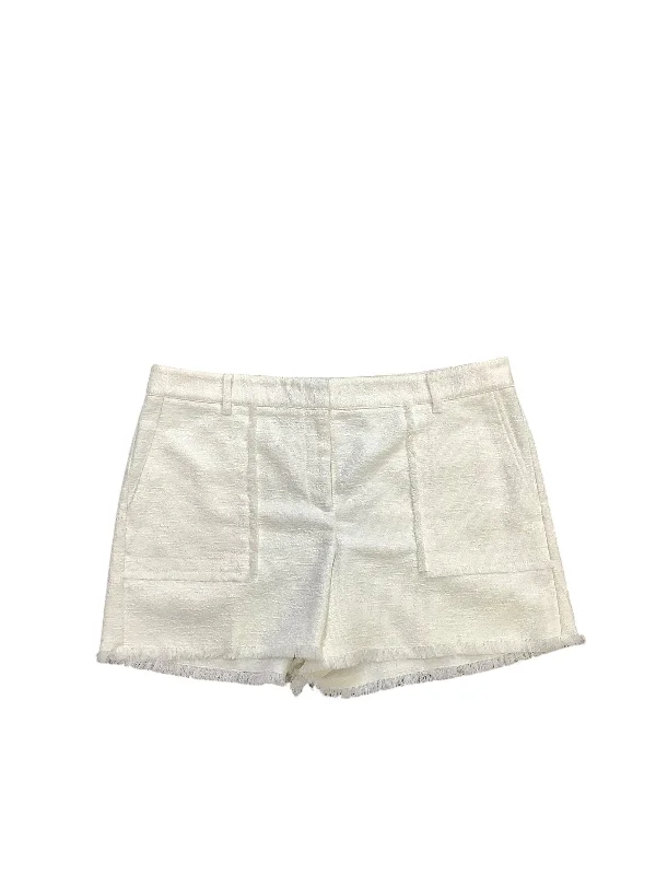 Shorts By Ann Taylor In White, Size: 14