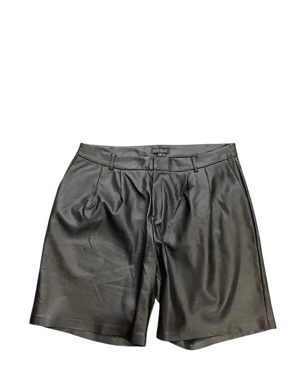 Shorts By Eloquii In Black, Size: 20