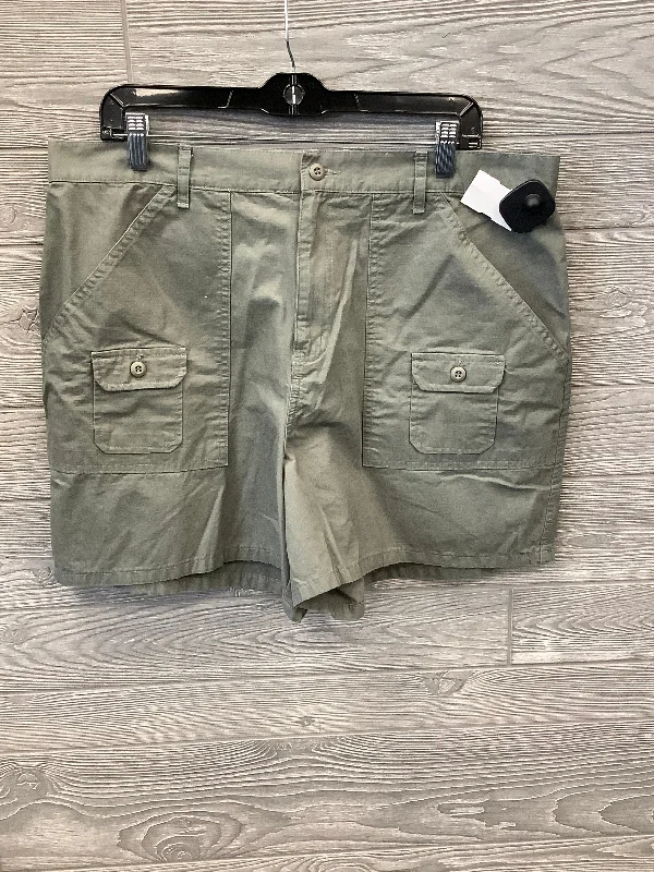 Shorts By Sonoma In Green, Size: 18w