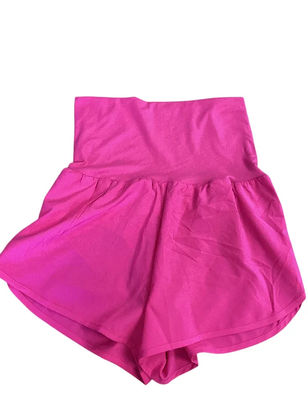 Shorts By Zenana Outfitters In Pink, Size: M